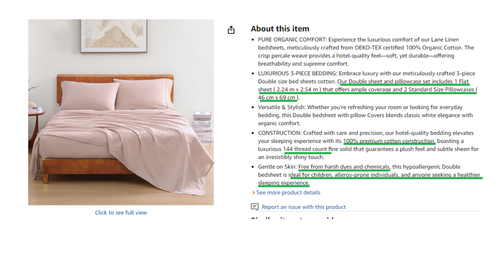 Amazon Seo: key Features In bullet points